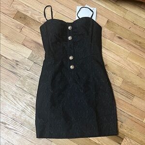 Elegant Black Lace Dress